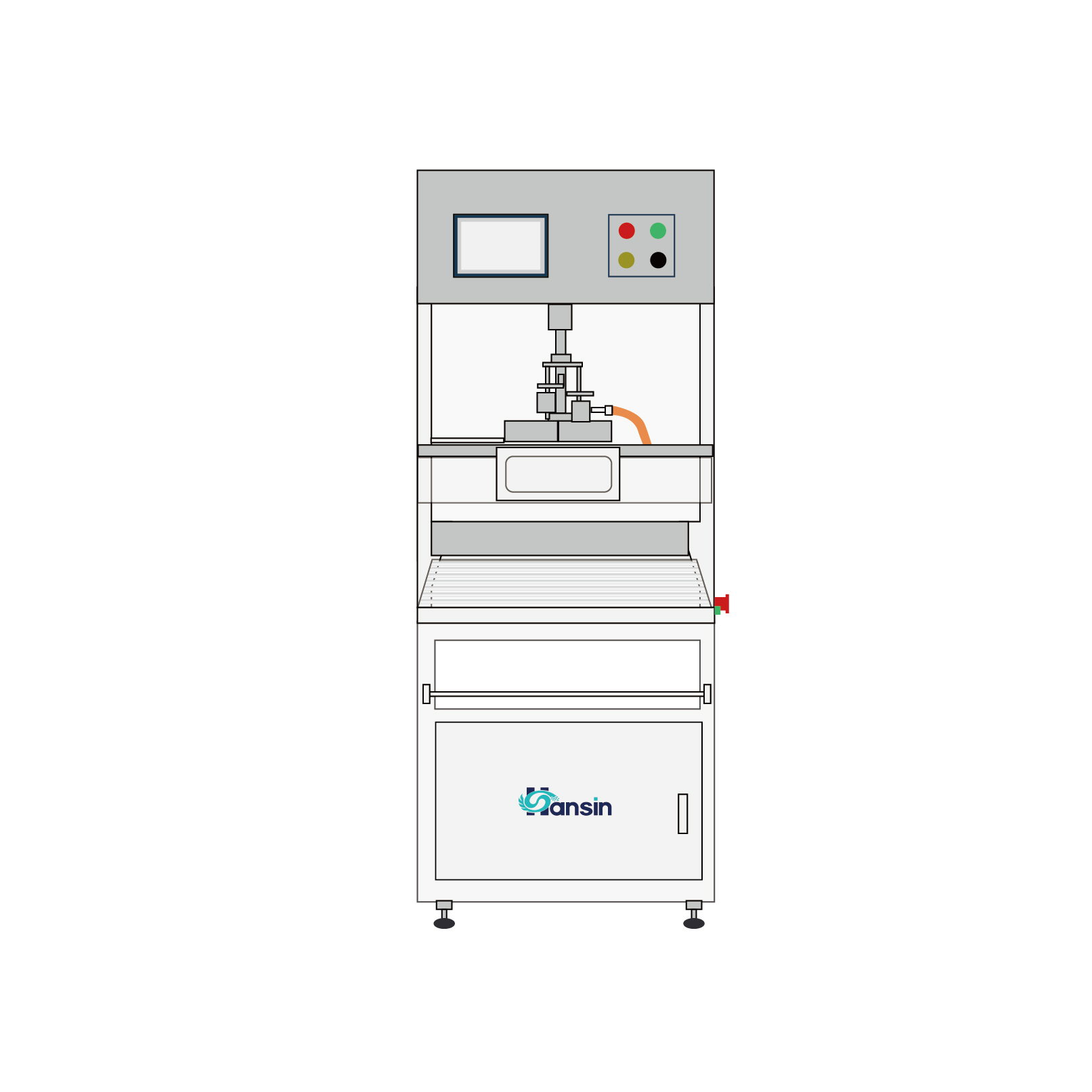 Enchedora asséptica semiautomática ASP100